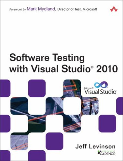 Software Testing with Visual Studio 2010 Paperback Steven, Levins