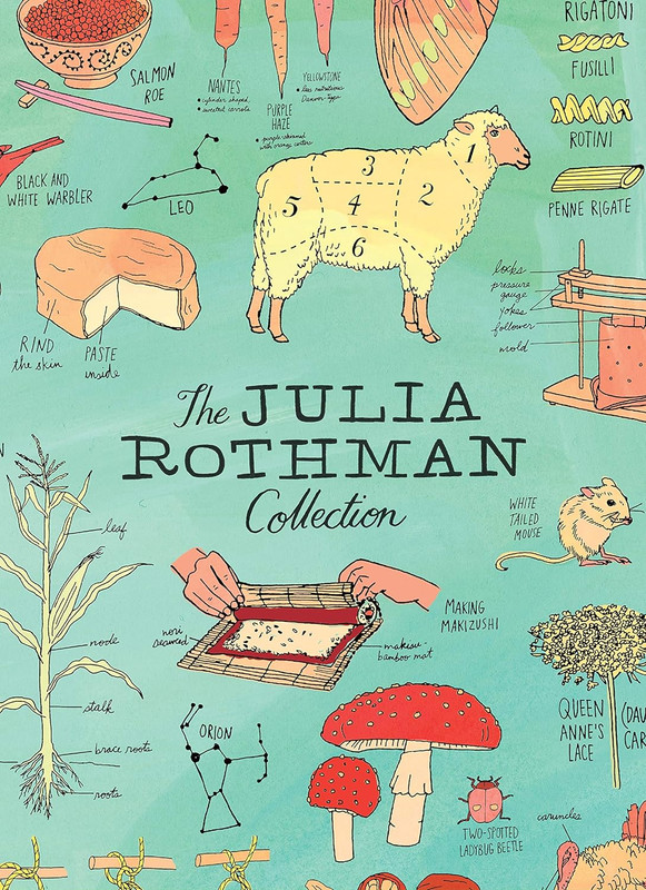 The Julia Rothman Collection: Farm Anatomy, Nature Anatomy, and Food Anatomy