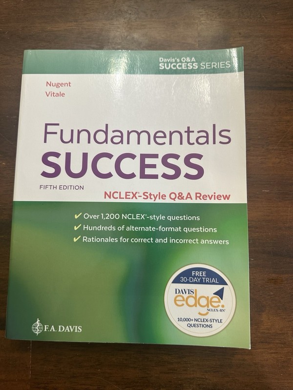 Fundamentals Success : NCLEX®-Style Q&A Review by Barbara A. Vitale and Patricia