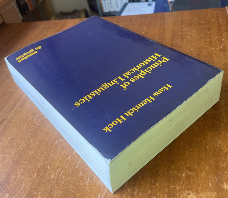 Principles of Historical Linguistics by Hans Henrich Hock-Mouton de Gruyter 1986 gallery