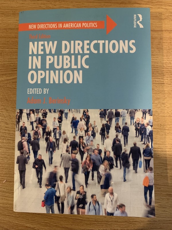 New Directions in Public Opinion by Adam J. Berinsky Paperback