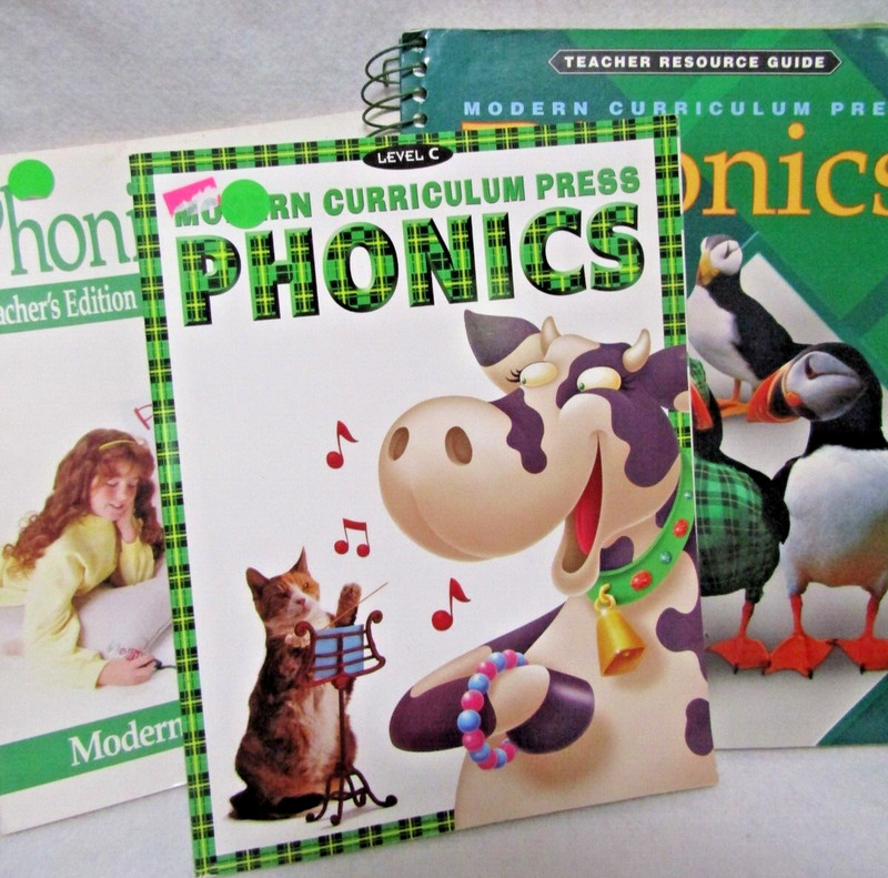MCP Modern Curriculum Press Phonics Level C Teacher Research Guide Resource