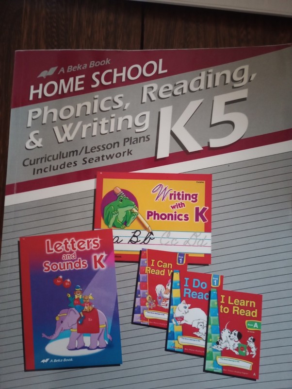 A Beka Kindergarten Curriculum Kit For Homeschool Lesson Plans