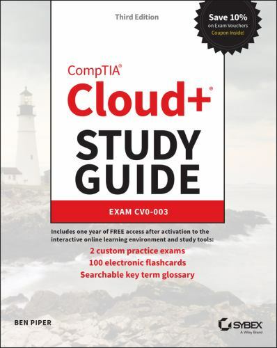 CompTIA Cloud+ Study Guide: Exam CV0-003 (Sybex Study Guide), Piper, Ben, Very G