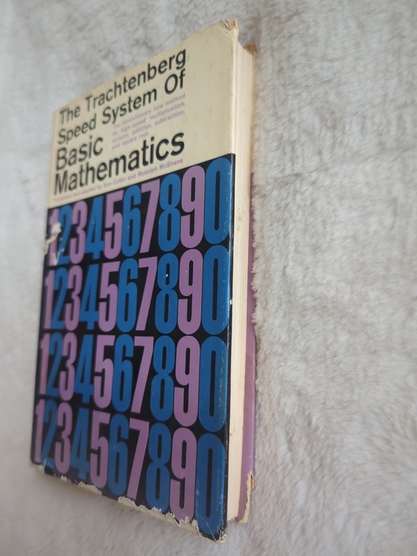 The Trachtenberg Speed System of Basic Mathematics Cutler Mcshane HC DJ 1960 Vtg gallery
