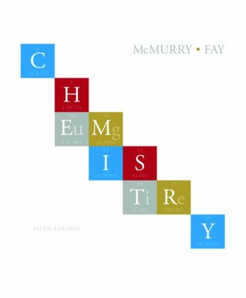 Chemistry Hardcover John E., Fay, Robert C. McMurry