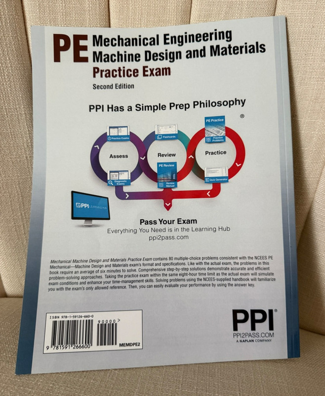 PPI PE Mechanical Engineering Machine Design and Materials PRACTICE EXAM NCEES gallery