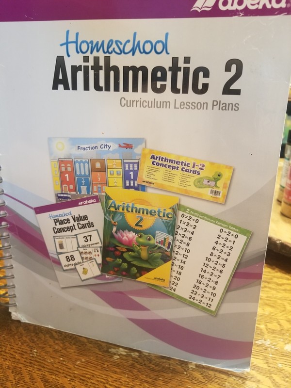 Abeka Homeschool Arithmetic 2 Curriculum Lesson Plans