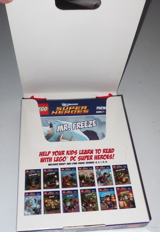 LEGO DC Super Heros Phonics Book Set 10 Books + 2 Workbooks in Box - Scholastic gallery