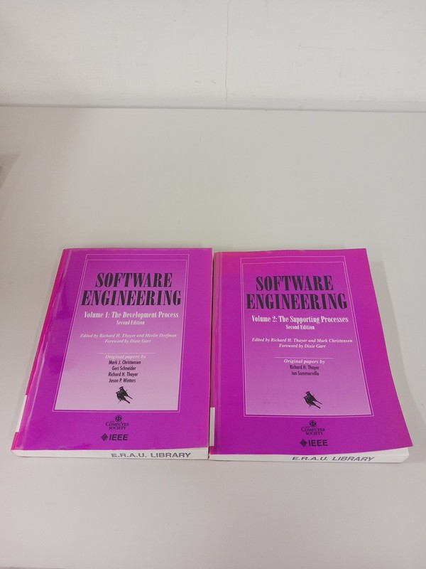 Computer Society: Software Engineering, Vol 1 & 2 Dev & Sup Process by R Thayer