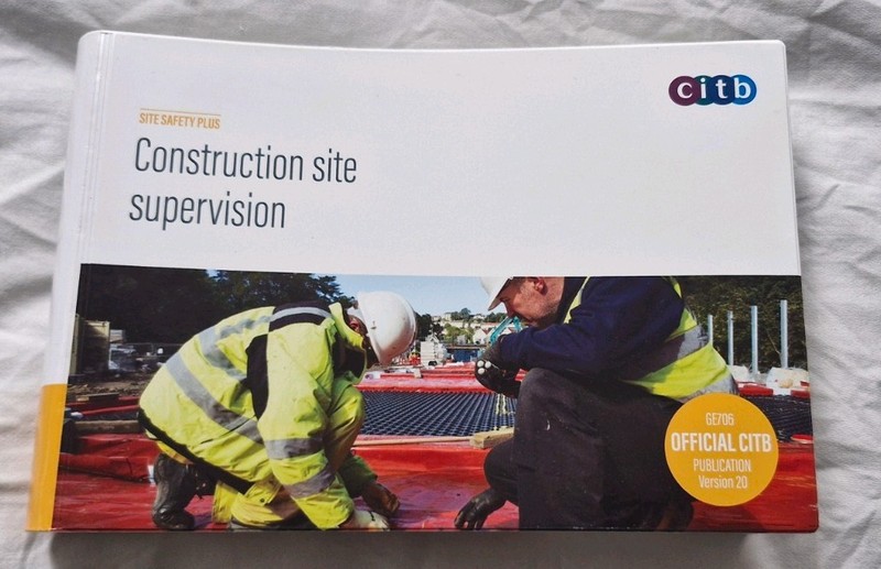 CITB Construction site supervision GE706 V20 Site safety plus construction