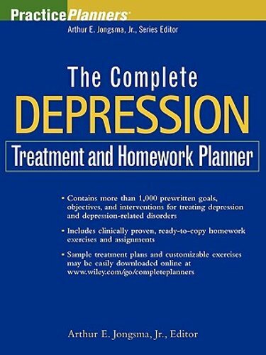 The Complete Depression Treatment and Homework Planner by David J Berghuis: New