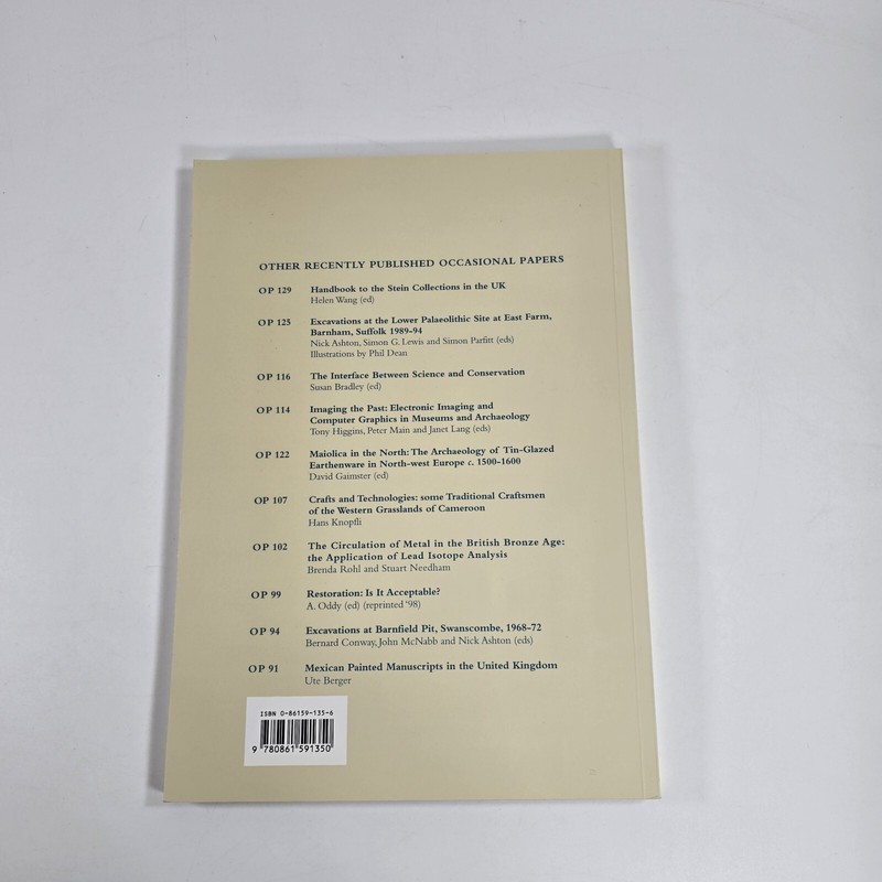 British Museum Occasional Papers Number 135 PB Reversibility - Does it Exist? gallery