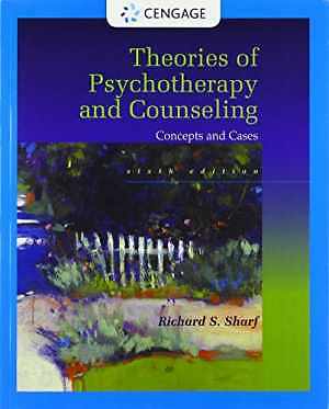 Theories of Psychotherapy & Counseling: – Paperback, by Sharf Richard – Good