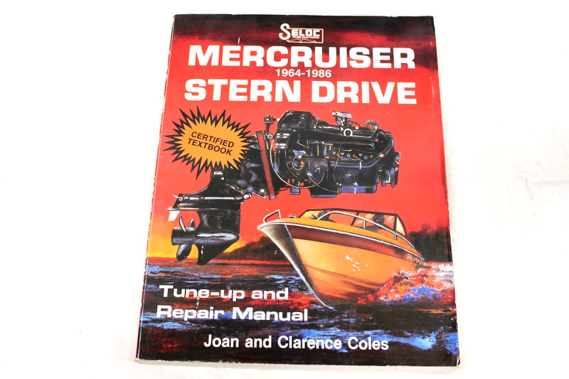 Seloc Mercruiser Stern Drive 1964 – 1986 Tune-Up & Repair Manual Coles 1986 BD