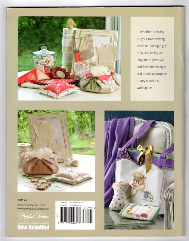 Sewing Accessories: Pincushions, Organizers, Travel Tote & More ~ Pullen, Martha gallery