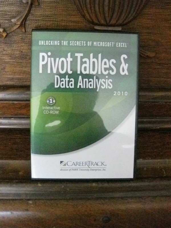 NEW Unlocking the Secrets of Excel Pivot Tables & Data Analysis 2010 CD-ROM