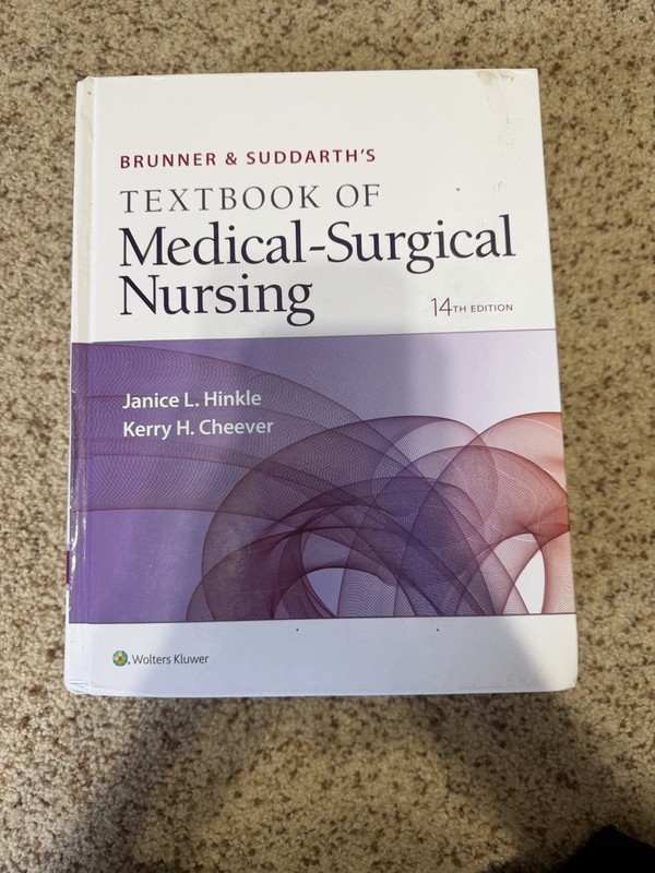 Brunner & Suddarth Textbook of Medical-Surgical Nursing