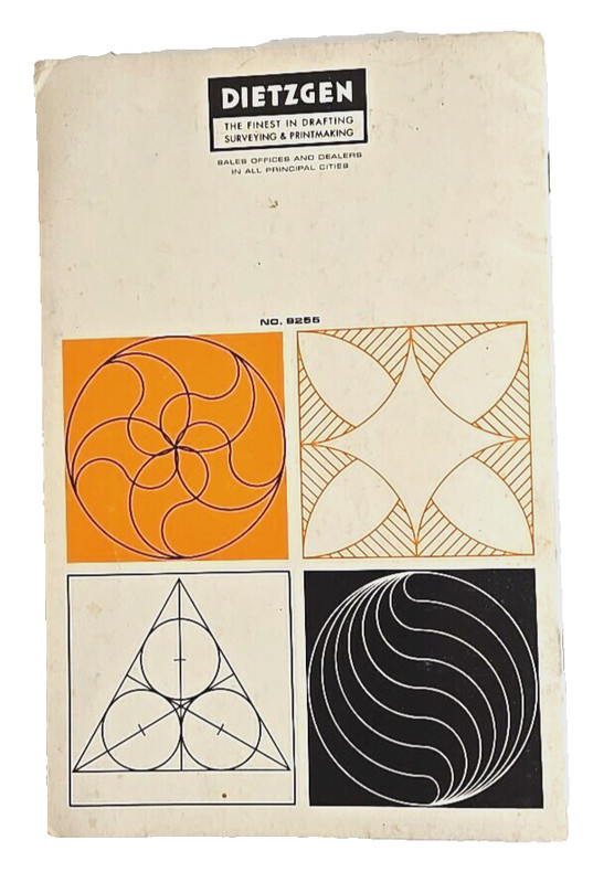 Dietzgen Use and Care of Drawing Instruments Self Teaching Guide 1968 Rare PB gallery