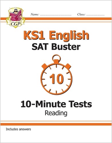 CGP Books KS1 English SAT Buster 10-Minute Tests: Reading (for end o (Paperback)
