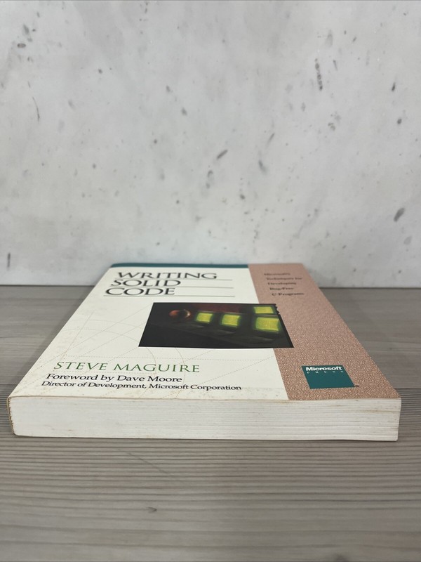 Writing solid code - Steve Maguire gallery