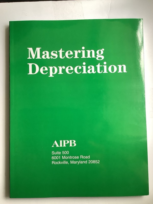 Mastering Depreciation (Garo Kalfayan, 2018) LN
