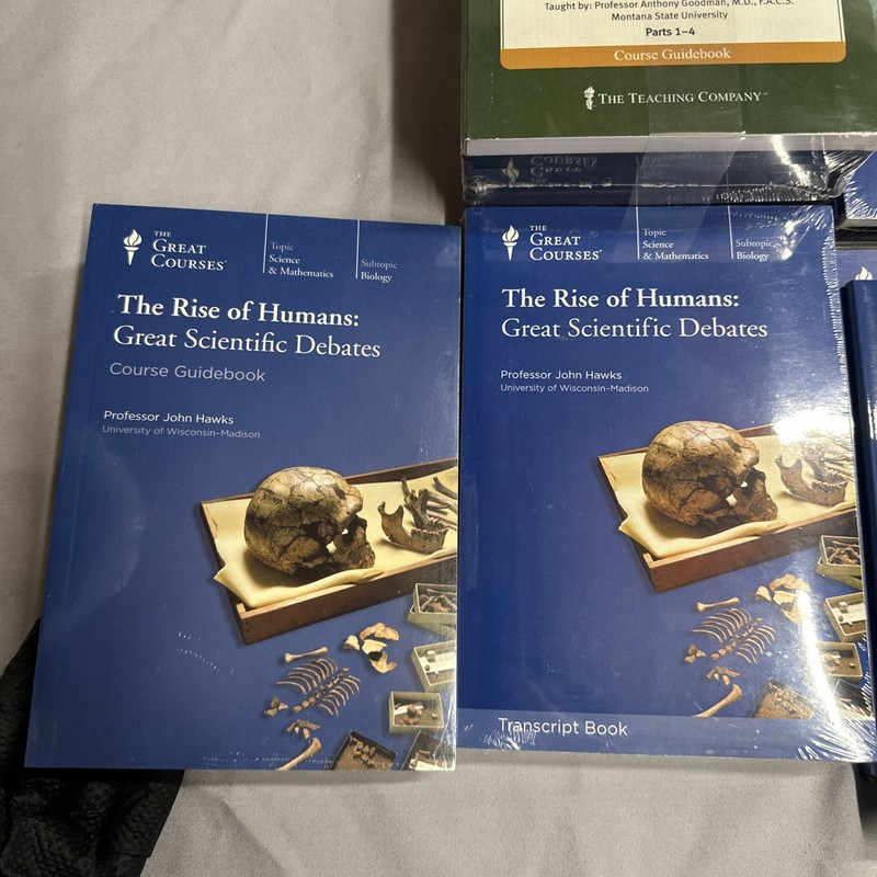 Great Courses Science Mathematics DVD & Book Lot 6 Biology + Bonus Transcript gallery