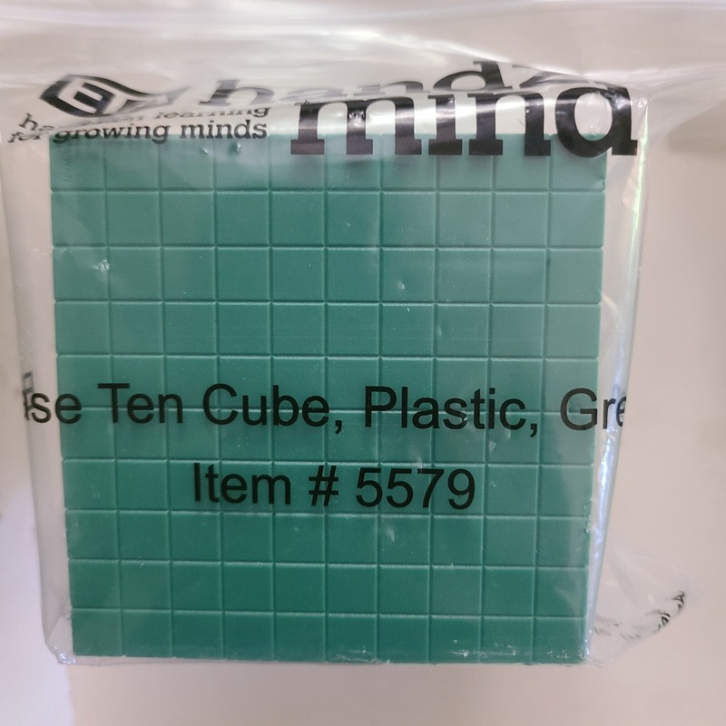 enVision Math STUDENT MANIPULATIVES KIT (PACK/7) Grade 1~Base Ten/Snap Cube/Die+ gallery