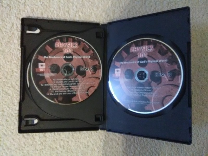 Physics 101 DVD set Wes Olson Christian homeschool high school gallery