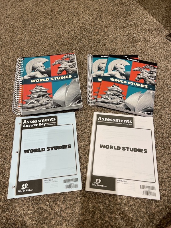 BJU Press World Studies Textbook Kit Grade 7 5th Edition