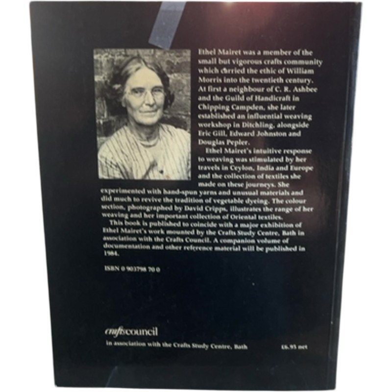 A Weaver's Life Ethel Mairet 1872-1952 Coatts 1983 Craft Biography gallery
