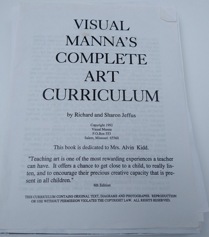 Visual Manna’s Complete Art Curriculum,Jeffus, grade 1-12