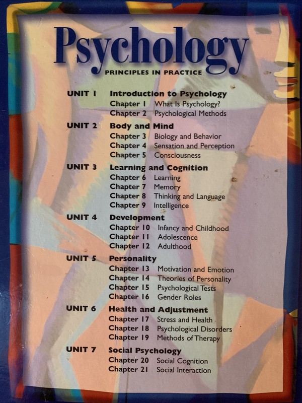 Psychology: Principles in Practice by Spencer A. Rathus gallery
