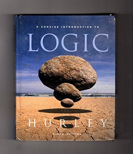 A Concise Introduction to Logic (Book CD-ROM) – Hardcover – ACCEPTABLE