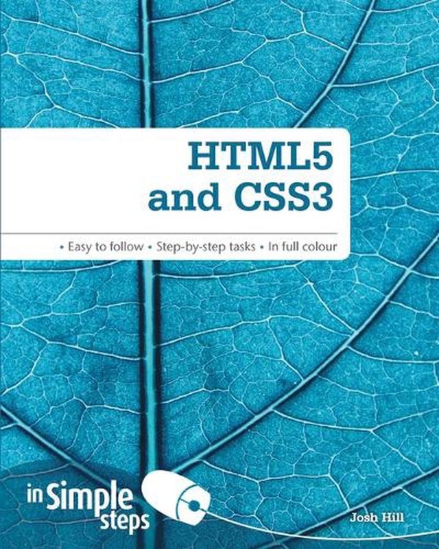 HTML5 and CSS3 In Simple Steps by Josh Hill (English) Paperback Book