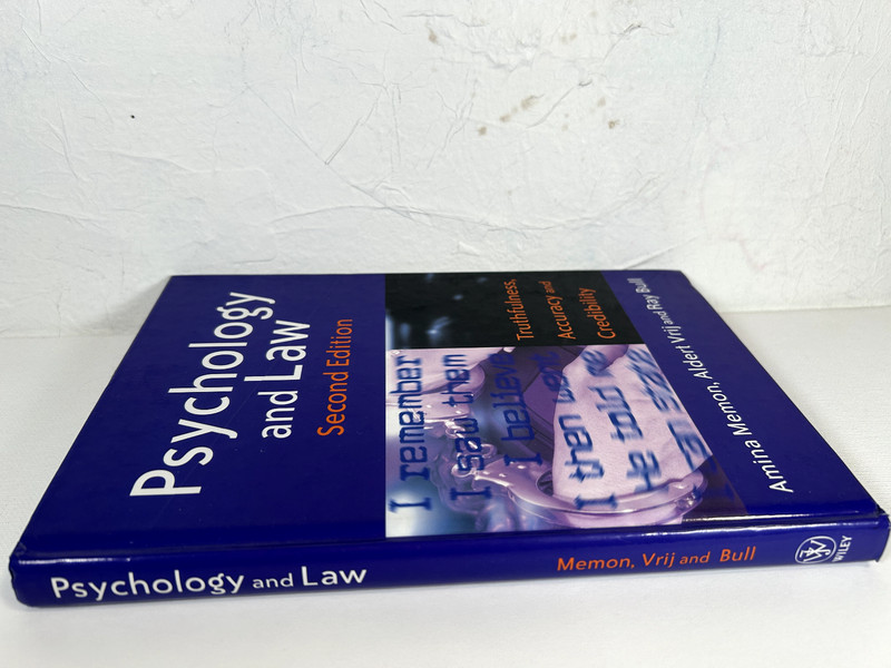 Psychology and Law: Second Edition - Truthfulness, Accuracy and Credibility gallery