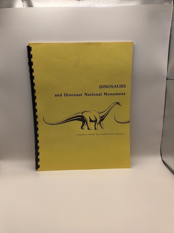 DINOSAURS and The Dinosaur National Monument Resource Packet 1985 Spiral Bound