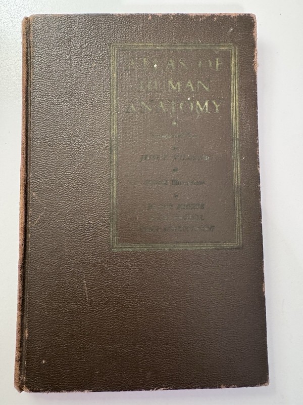 Atlas of Human Anatomy 1935 Hardcover Book Vintage gallery