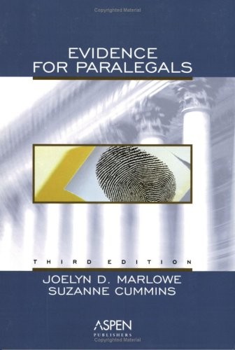 Evidence for Paralegals 2004, Cummins