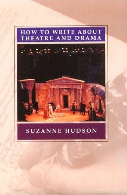 How to Write about Theatre Paperback Suzanne Hudson