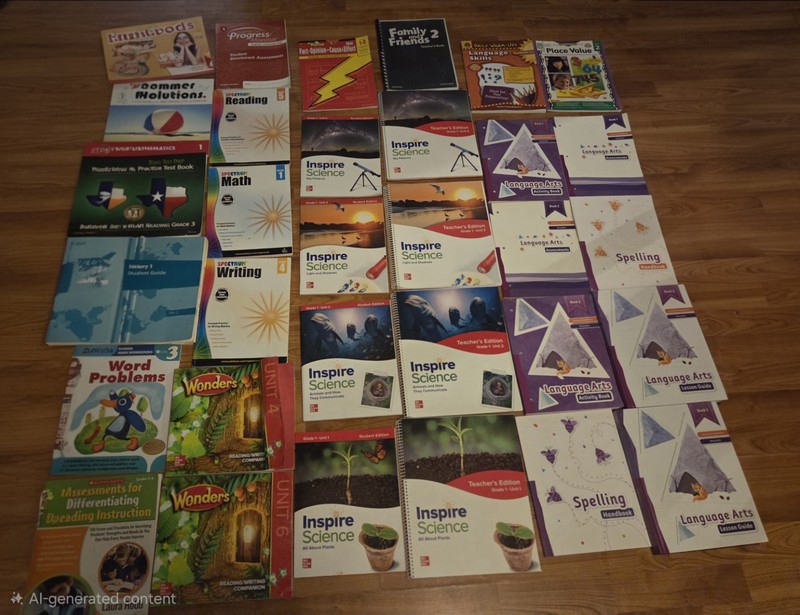 Inspire Science Teacher’s Edition Set: Science, Language Arts, Math, Reading