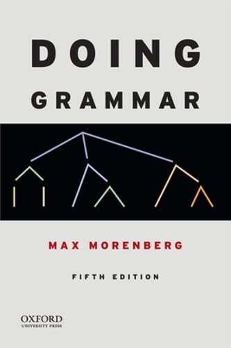 Doing Grammar by Max Morenberg: Used