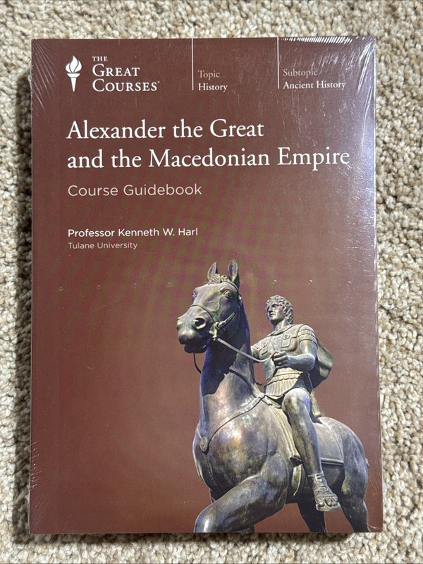 The Great Courses – Alexander the Great and the Macedonian Empire DVD + Book