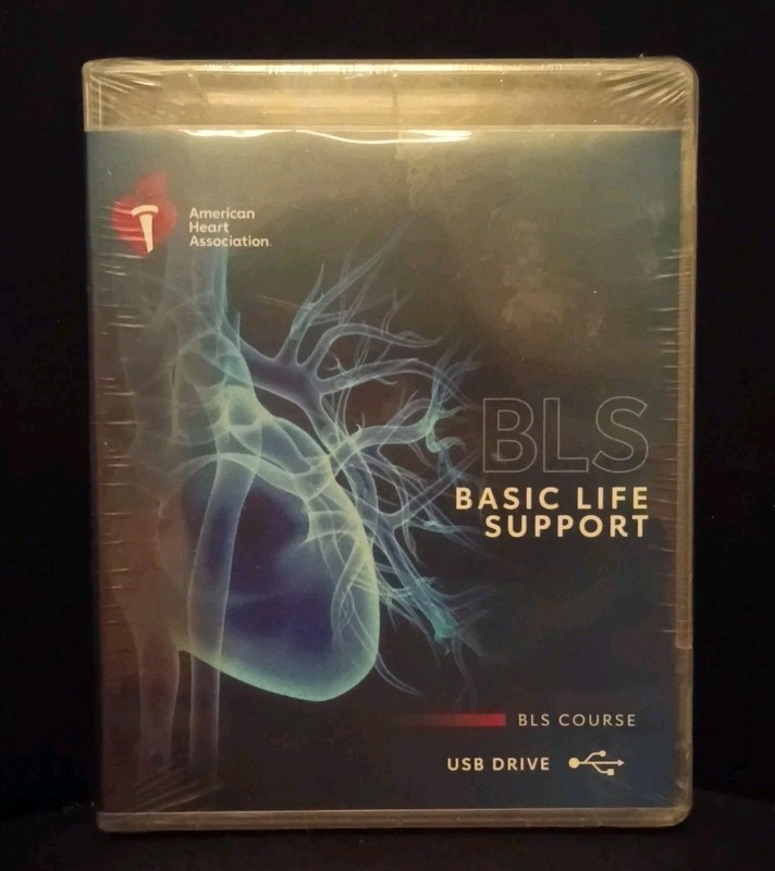 American Heart Assoc. BLS 2020 USB Drive -Brand New