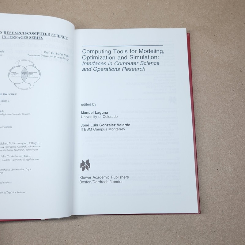 Computing Tools for Modeling, Optimization, and Simulation : Interfaces in Co... gallery