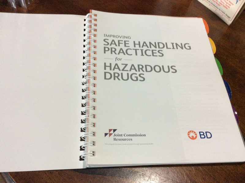 Safe Handling of Hazardous Drugs (2016 Ring/Wire Bound) VG gallery