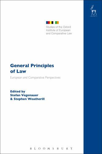 General Principles of Law : European and Comparative Perspectives, Paperback ...