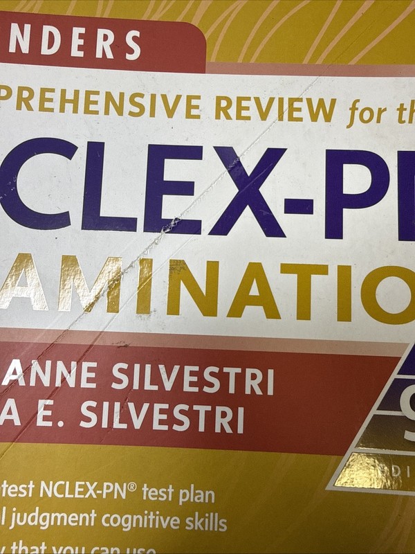Comprehensive Review For The NCLEX- PN Exam 9th Ed *Unused W/ Cover Dam. W/code gallery