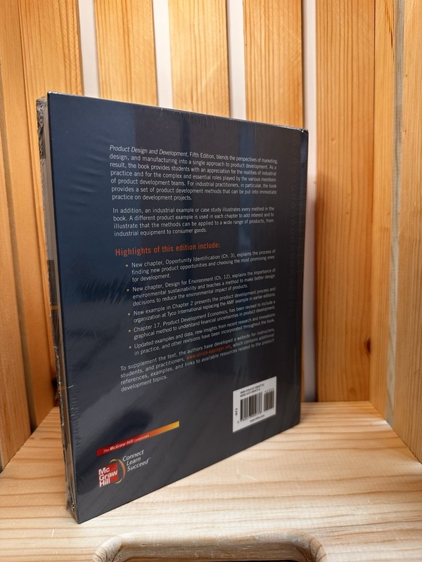 Product Design and Development by Karl Ulrich and Steven Eppinger-ORG SEALED NEW gallery