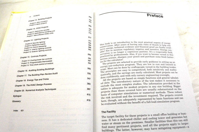 Retrofitting for Energy Conservation by William Clark (1997, Hardcover) gallery